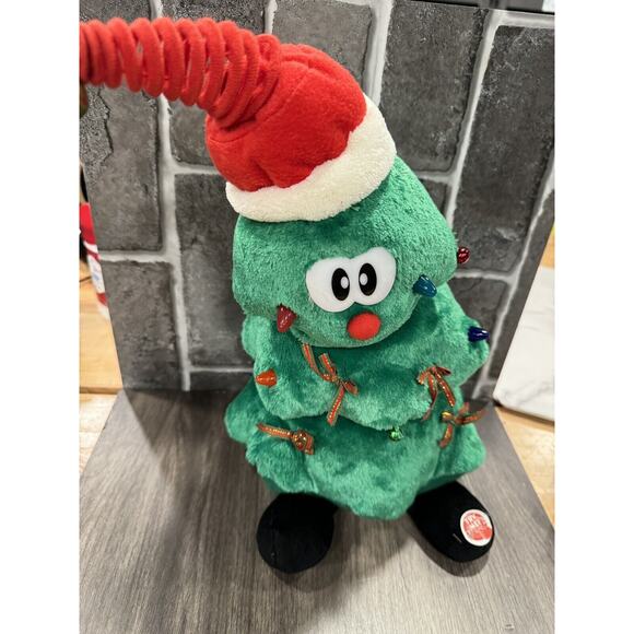 Sound N Light Animated Dancing Singing Plush Rockin Around the Christmas Tree - Picture 3 of 4